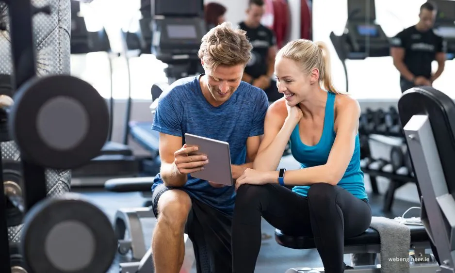 website for fitness trainers